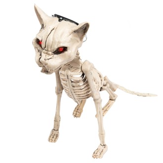 Halloween - Kostra kočky svítící