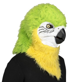 Masky - Škrabošky - Maska Papoušek pro dospělé