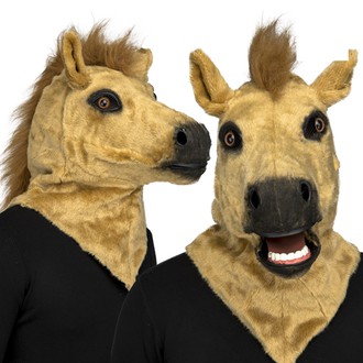 Masky - Škrabošky - Maska Kůň pro dospělé