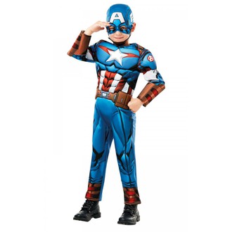 Kostýmy z filmů - Dětský kostým Captain America deluxe
