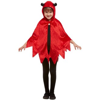 Kostýmy pro děti - Dětský plášť- Čert