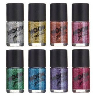 Líčidla - Make up - krev - Glitter lak na nehty 14 ml