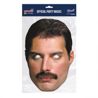 Masky - Škrabošky - Papírová maska Freddie Mercury
