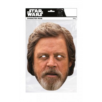 Masky - Škrabošky - Papírová maska Luke Skywalker