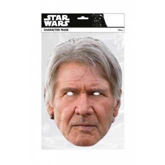 Masky - Škrabošky - Papírová maska Han Solo