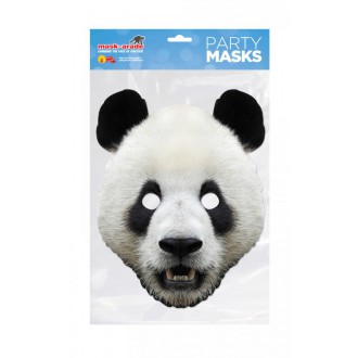 Masky - Škrabošky - Papírová maska Panda