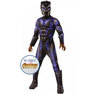 Kostýmy pro děti - Dětský kostým Black Panther Avengers Endgame