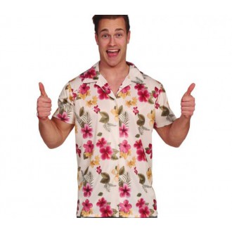 Kostýmy pro dospělé - Kostým Havajská košile květy
