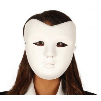 Masky - Škrabošky - Bílá maska na malování