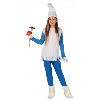 Kostýmy pro děti - Dětský kostým Modrá trpaslice