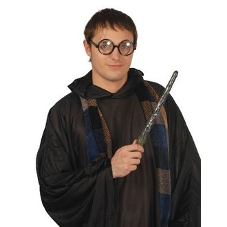 Kostýmy z filmů - Kouzelnická hůlka Harry Potter - hraje a svítí