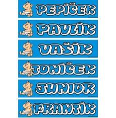 Cedulka na kočárkek pro kluka