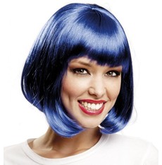 Paruka Mikádo modré