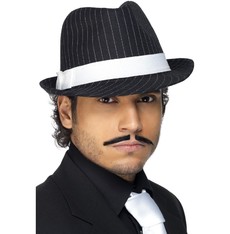 Klobouk Černý s proužkem