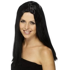 Paruka Star Style černá