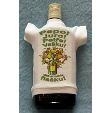 Tričko na flašku Pepo! Juro! Petře! Va