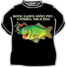 Tričko Batoh, vlasce, háčky ...