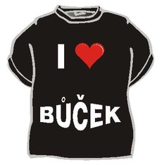 Tričko I love bůček