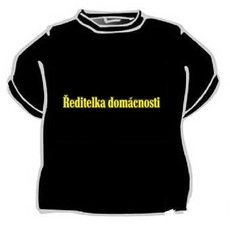 Tričko Ředitelka domácnosti
