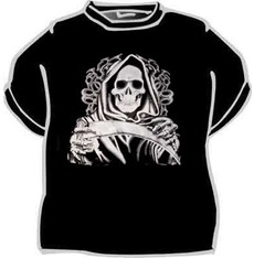 Tričko Lebka s kosou