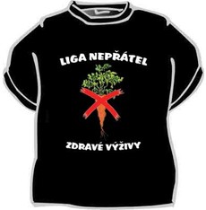 Tričko Liga nepřátel zdravé výživy