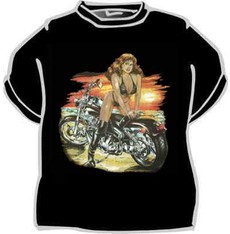 Tričko Motorka a žena