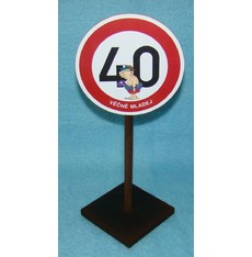 Značka 40 Věčně mladej