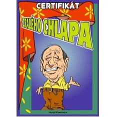Certifikát zralého chlapa