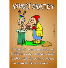 Certifikát Výročí svatby