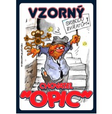 Certifikát Vzorný chovatel opic