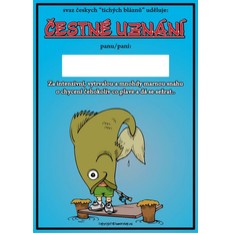 Čestné uznání Svaz tichých bláznů