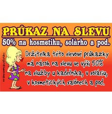 Průkaz Průkaz na slevu (pro ženský)
