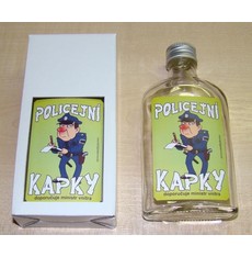 Skleněná placačka Policejní kapky