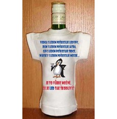 Tričko na flašku Vodka s ledem ...