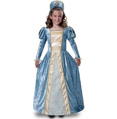 Dětský kostým Princezna modrá