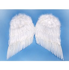 Péřová andělská křídla 55x45 cm