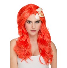 Paruka Mořská panna oranžová