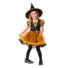 Dětský kostým Dýňová čarodějnice