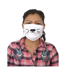 Bavlněná rouška Kočička