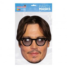 Papírová maska Jonny Depp