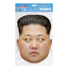 Papírová maska Kim Jong Un