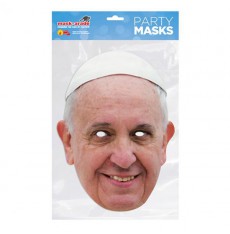 Papírová maska Papež František