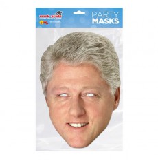 Papírová maska Bill Clinton