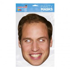 Papírová maska Princ William