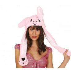 Čepice Králíček růžový