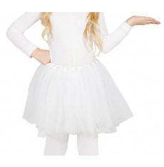 Dětská sukně bílá